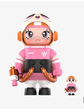 Powerpuff Girls Blossom 400% Mega Space Molly Collectible Figure - Pink. Sealed.